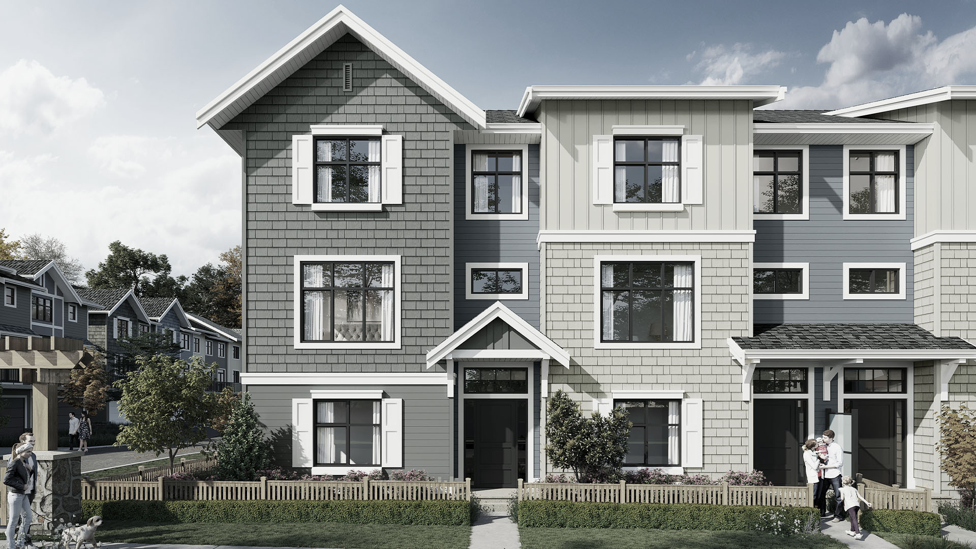 Noble Townhomes Nestled in Langley's Willoughby Neighbourhood MLA Canada